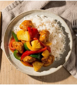 Gyors édes-savanyú csirke rizzsel Gala édes-savanyú szósszal