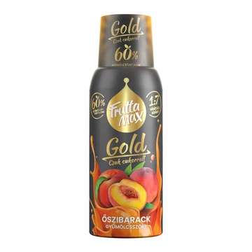 GOLD Őszibarack gyümölcsszörp