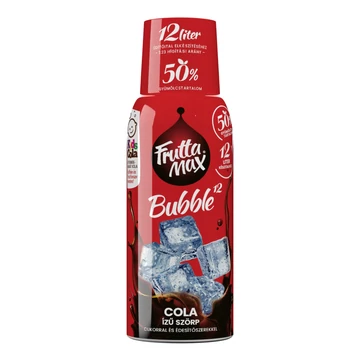 FruttaMax cola ízű gyümölcsszörp 0,5 literes palackban