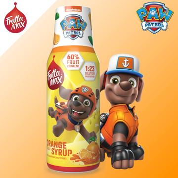 FruttaMax,PawPatrol,gyümölcsszörp,narancs,üdítő,Mancs őrjárat