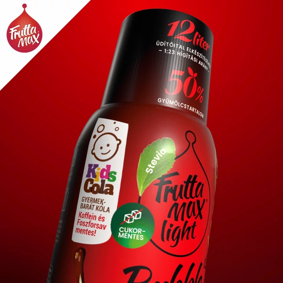 Light Cola ízű gyümölcsszörp