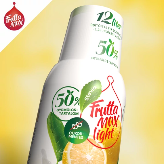 Light citromos-radler ízű gyümölcsszörp