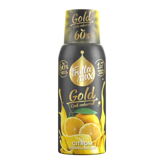 FruttaMax Gold citrom gyümölcsszörp