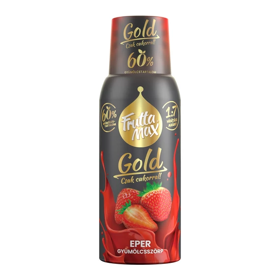 FruttaMax Gold eper gyümölcsszörp 