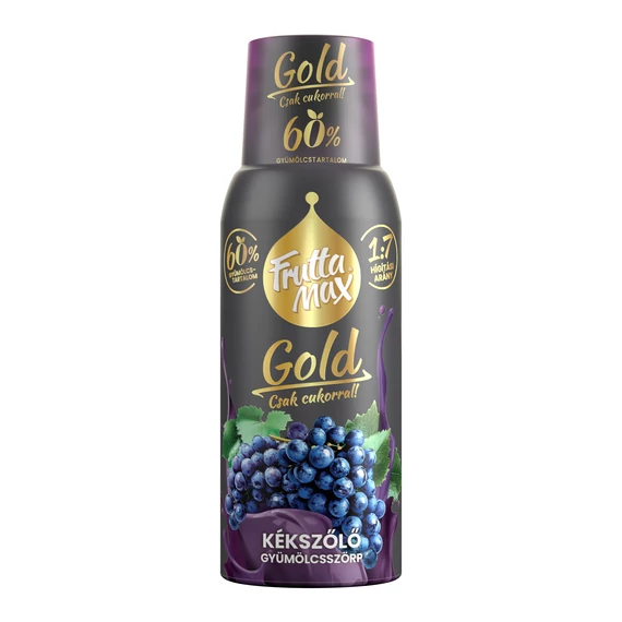 FruttaMax Gold kékszőlő gyümölcsszörp