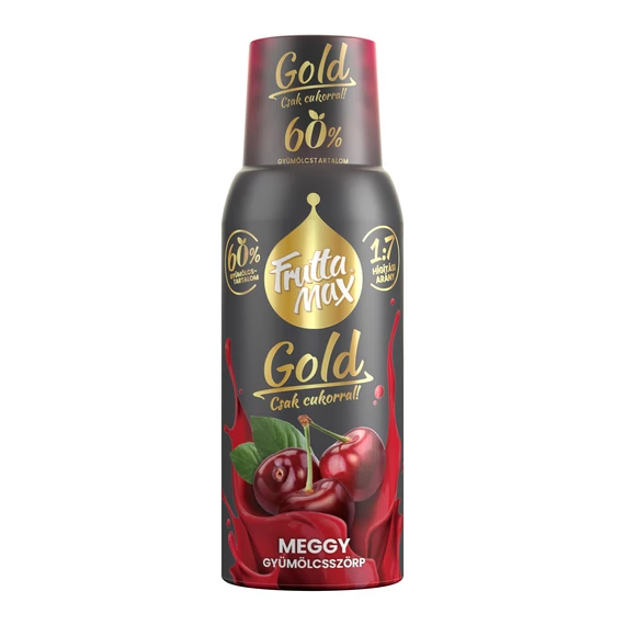 FruttaMax Gold meggy gyümölcsszörp