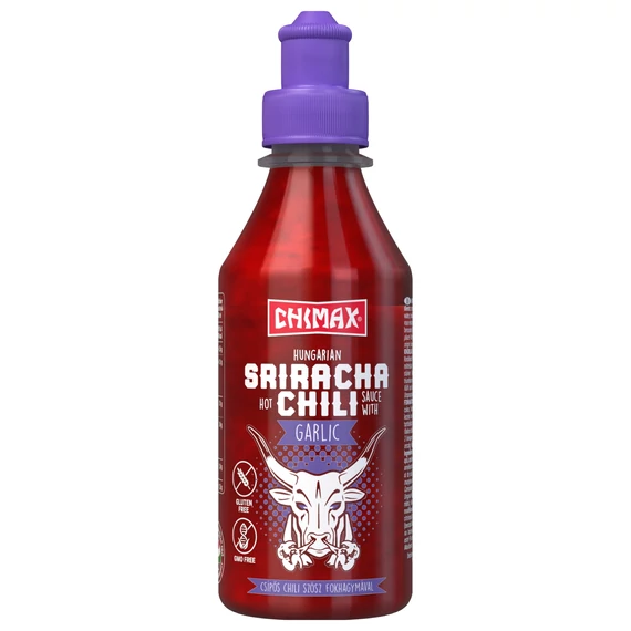 Chimax Sriracha chili szósz fokhagymával 250 ml-es palack