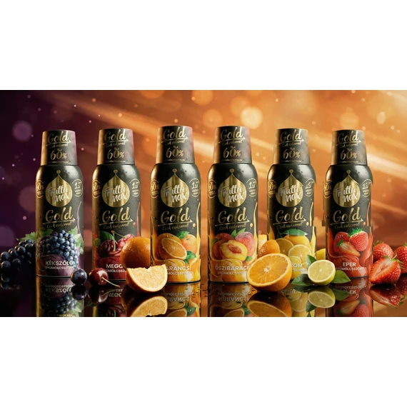 FruttaMax Gold gyümölcsszörpök