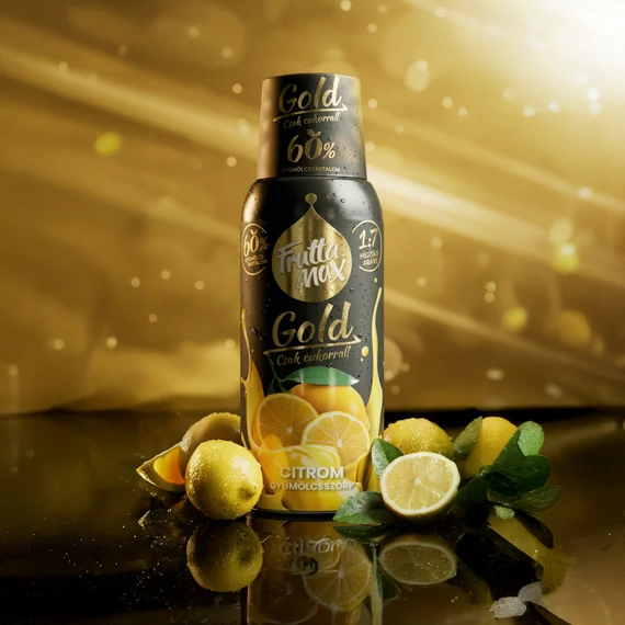 FruttaMax Gold citrom gyümölcsszörp