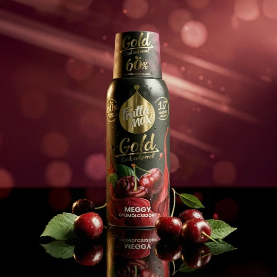 FruttaMax Gold meggy gyümölcsszörp