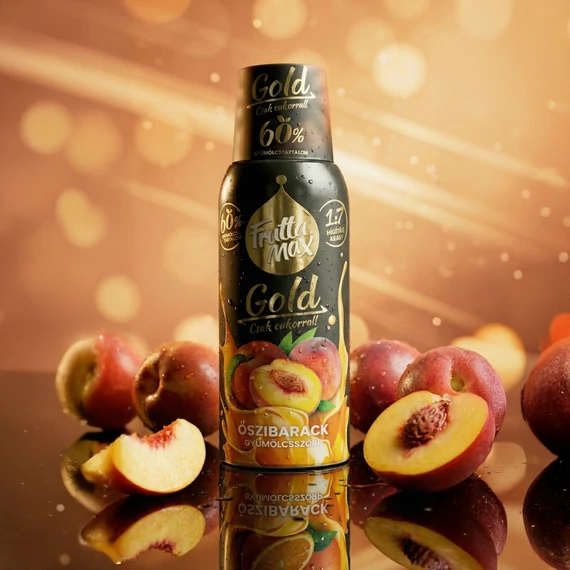 FruttaMax Gold őszibarack gyümölcsszörp