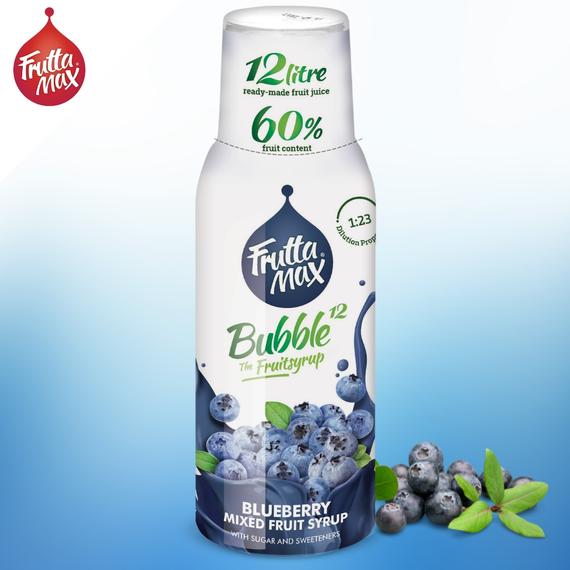 FruttaMax,gyümölcsszörp,áfonya,üdítő